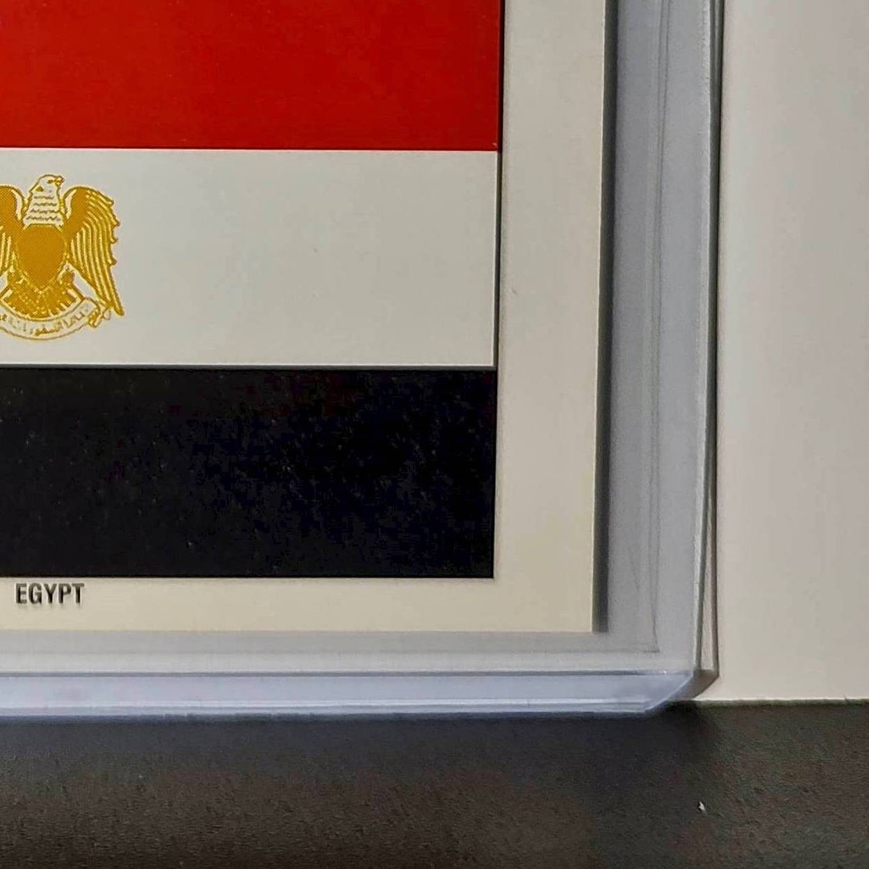 Egypt Flag 1991 Topps Desert Storm #26 Sticker Card