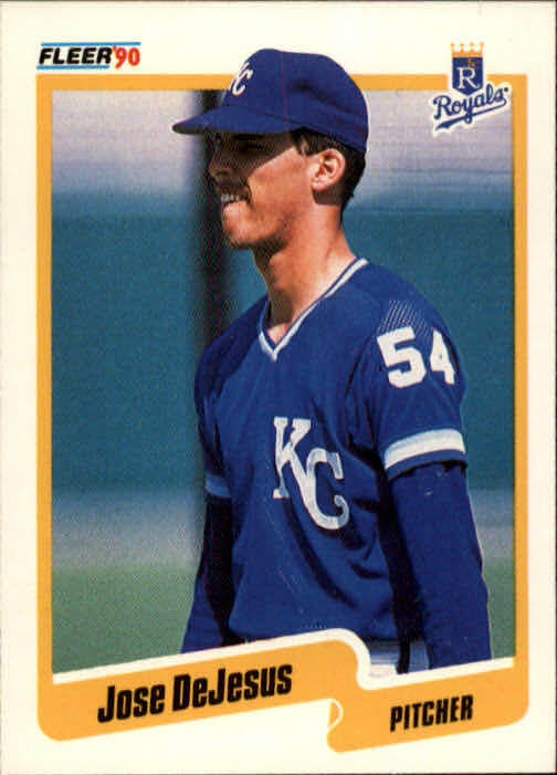 1990 Jose DeJesus Fleer Baseball Card #104