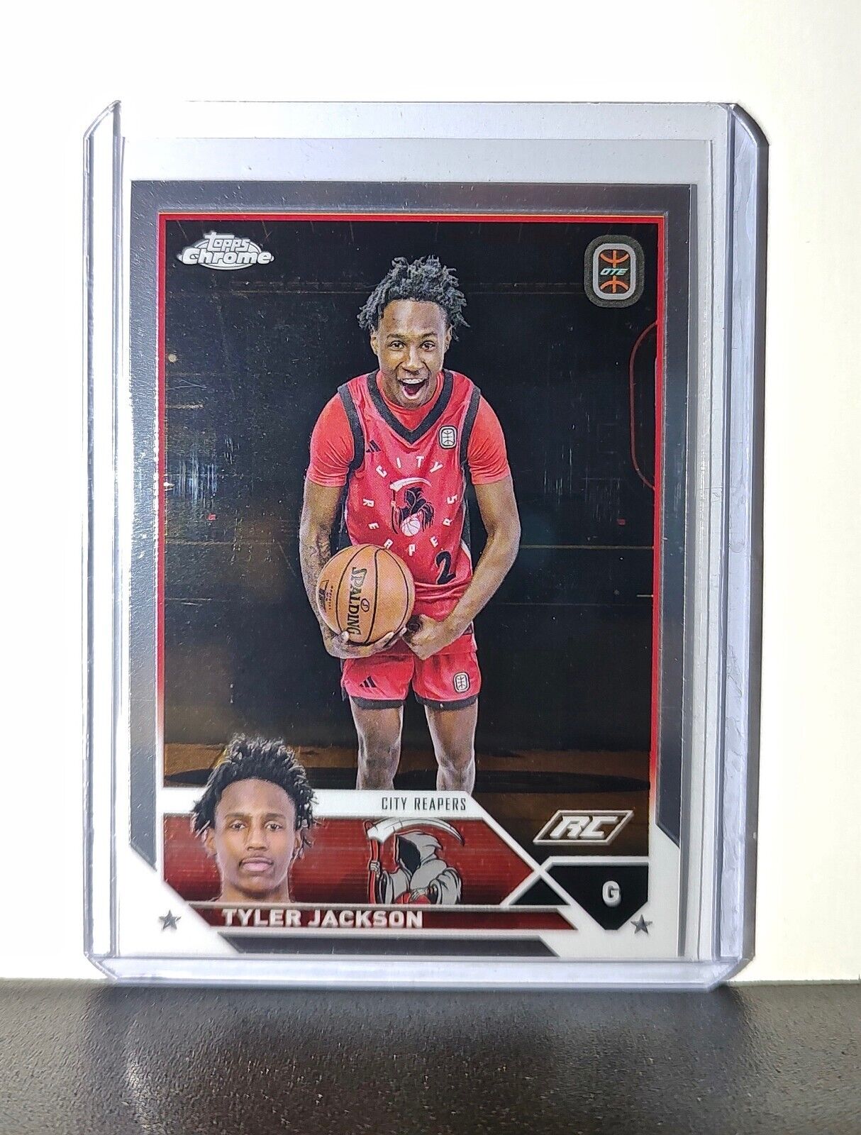 Tyler Jackson Rookie Card 2023-24 Topps Chrome Overtime #10 City Reapers