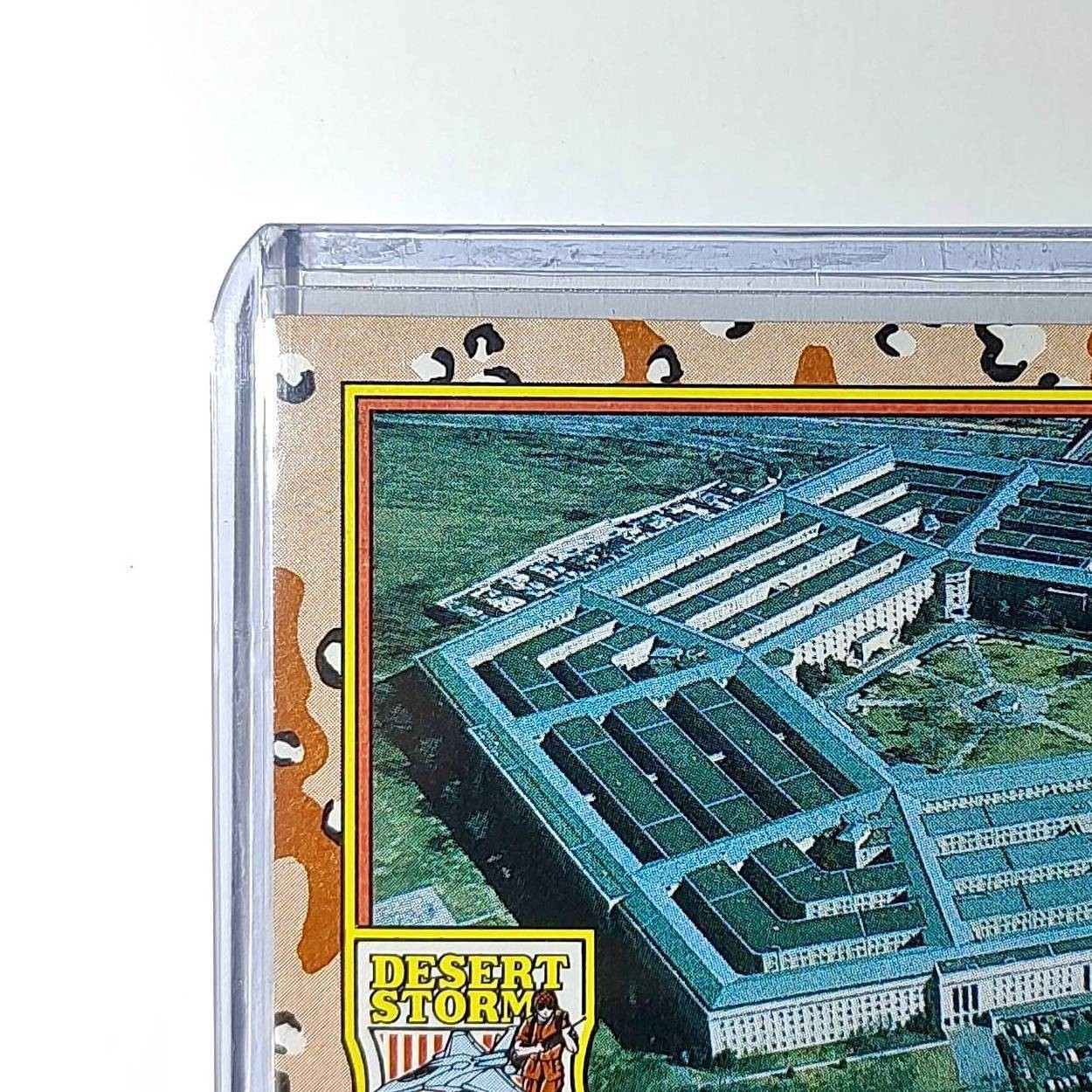 The Pentagon 1991 Topps Desert Storm #87 Card