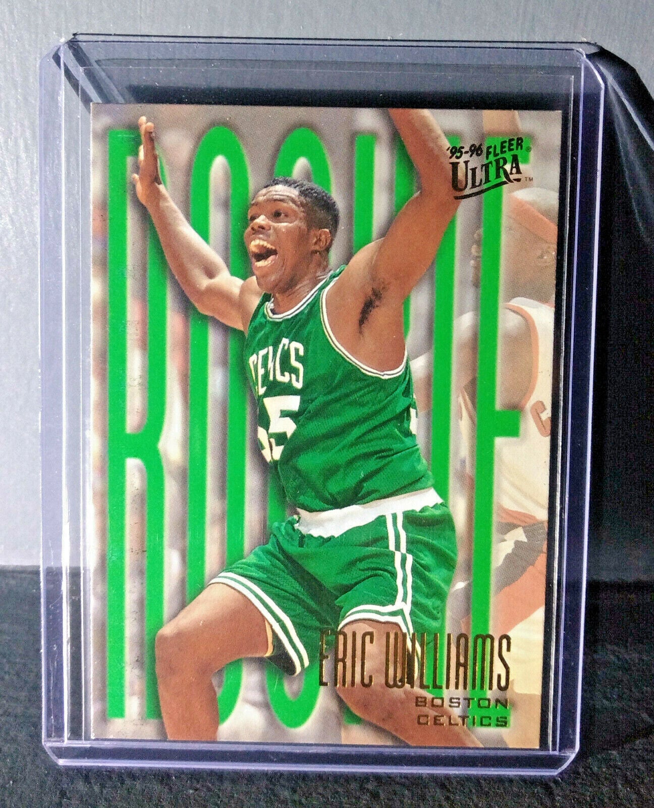 1995-96 Eric Williams #296 Fleer Ultra Rookie Basketball Card