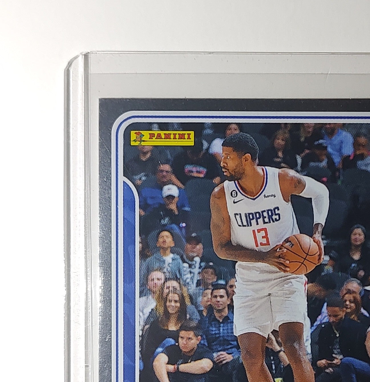 Paul George 2023-24 Panini NBA Sticker Foil Card #28 Los Angeles Clippers