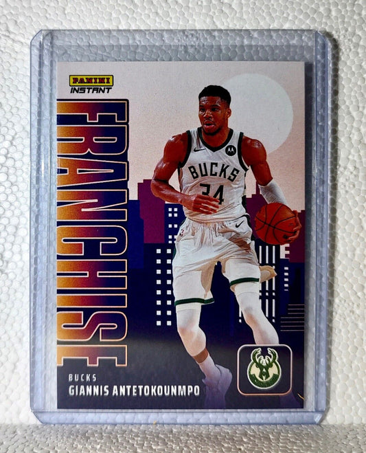 Giannis Antetokounmpo 2023-24 NBA #21 Franchise Basketball Card Bucks 1/485