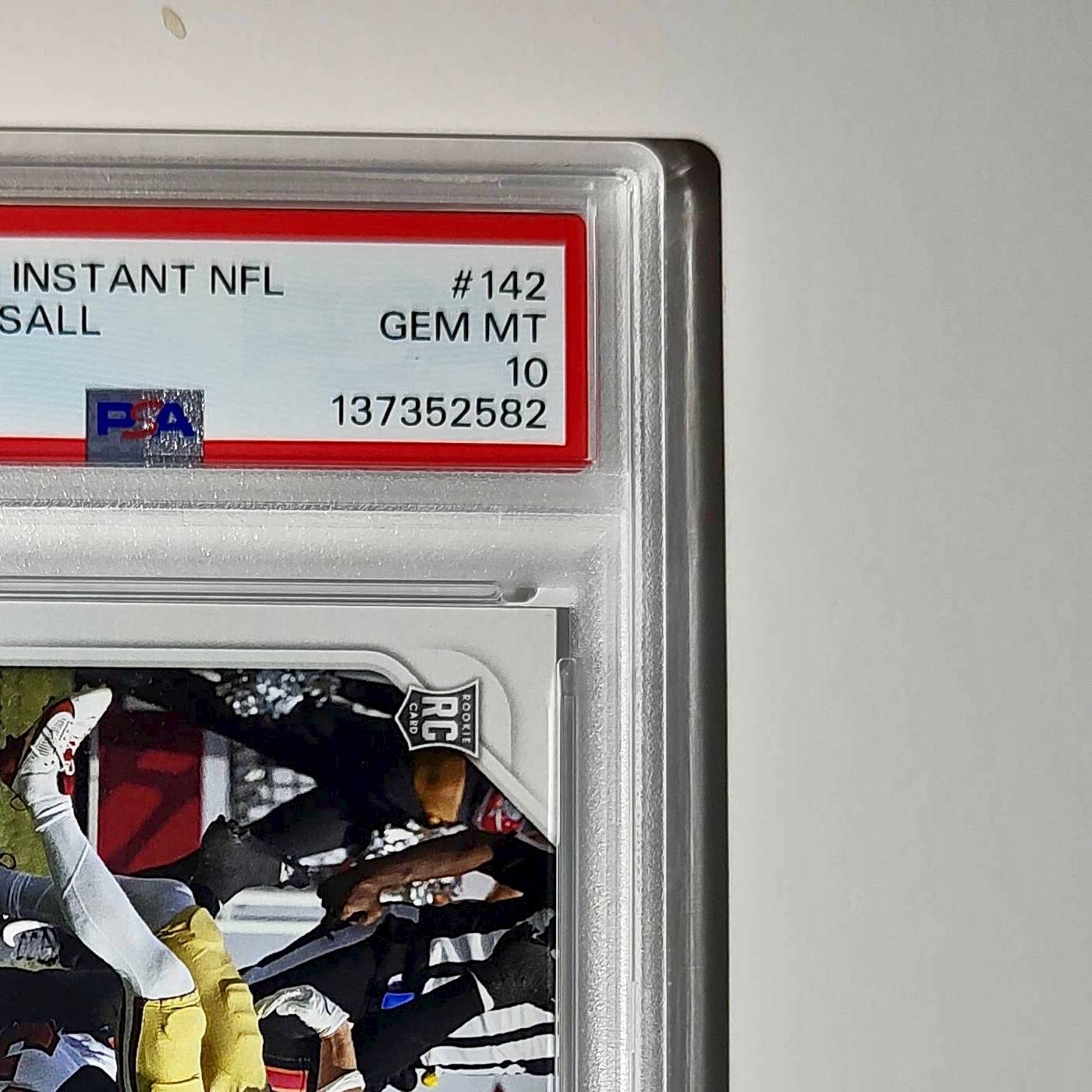 Ricky Pearsall Rookie 2024 Panini Instant NFL #142 PSA 10 Gem Mint