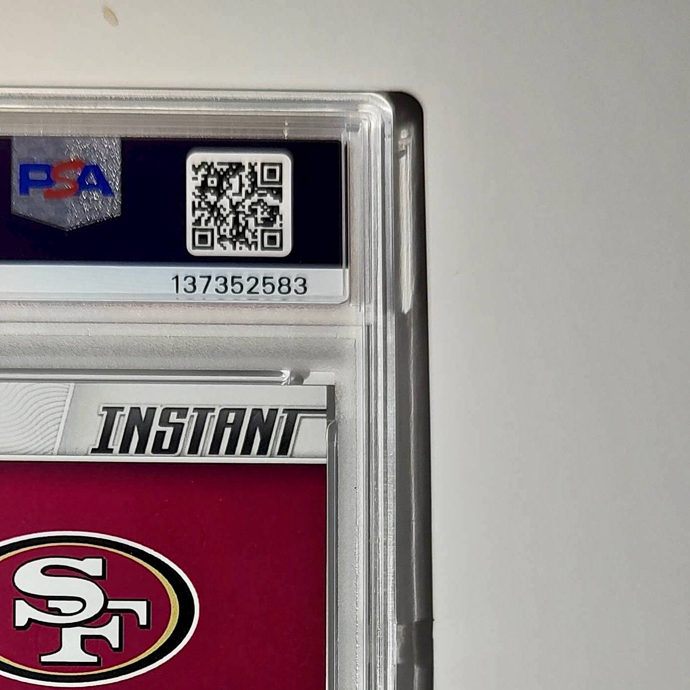 Ricky Pearsall Rookie 2024 Panini Instant NFL #142 PSA 10 Gem Mint