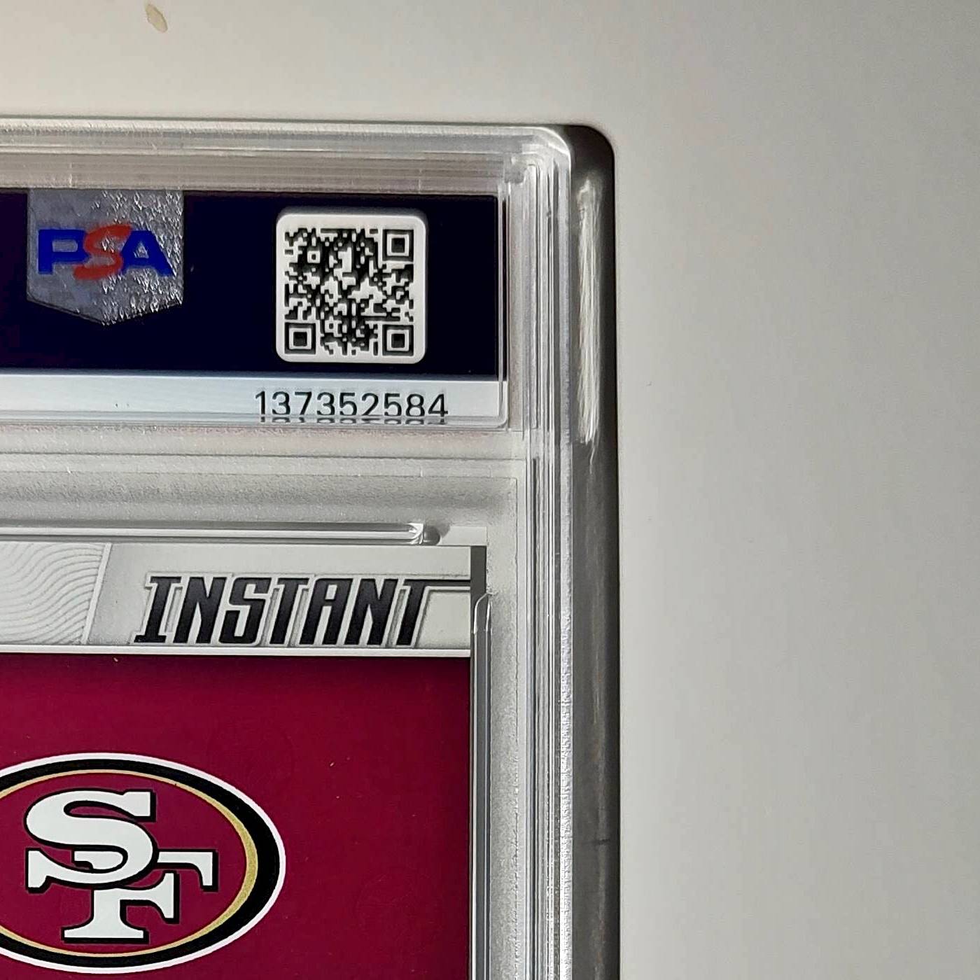Ricky Pearsall Rookie 2024 Panini Instant NFL #142 PSA 10 Gem Mint