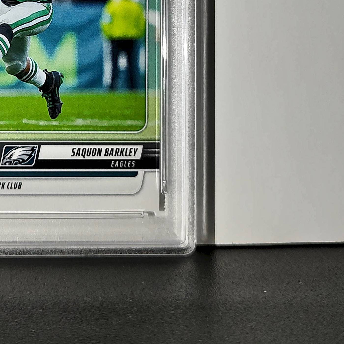 Saquon Barkley 2024 Panini Milestone NFL #236 Eagles 1 of 809 PSA 10 Gem Mint