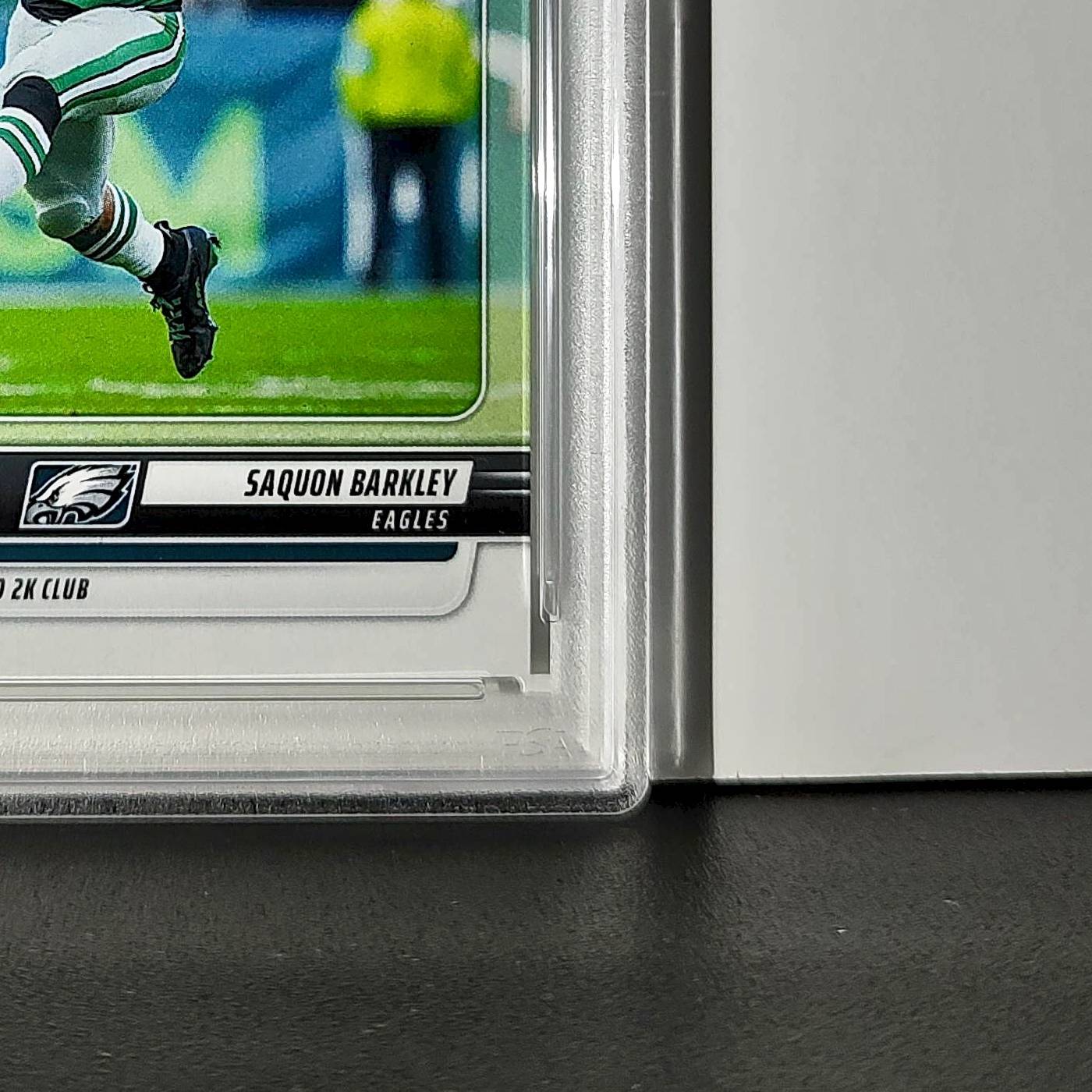 Saquon Barkley 2024 Panini Milestone NFL #236 Eagles 1 of 809 PSA 10 Gem Mint