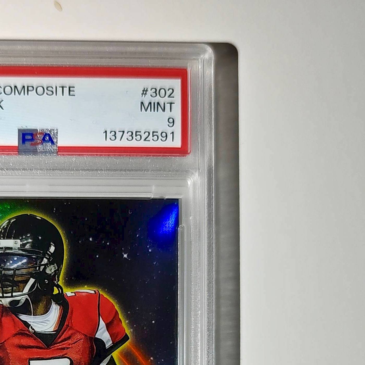 Michael Vick 2023 Topps Midnight 15/75 #302 Dusk PSA 9 Mint