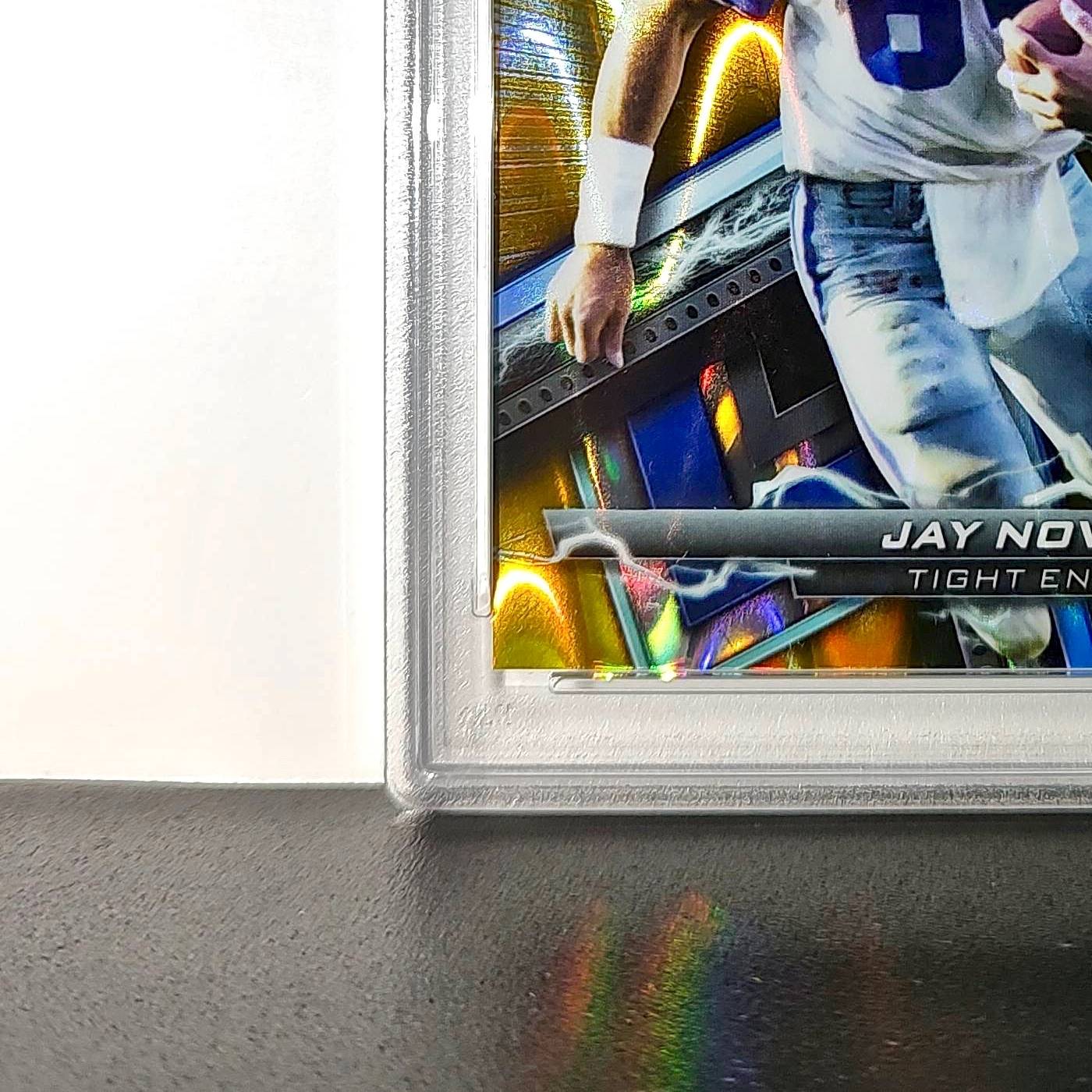 Jay Novacek 2023 Topps Resurgence 23/50 #74 Gold Power Surge PSA 10 Gem Mint