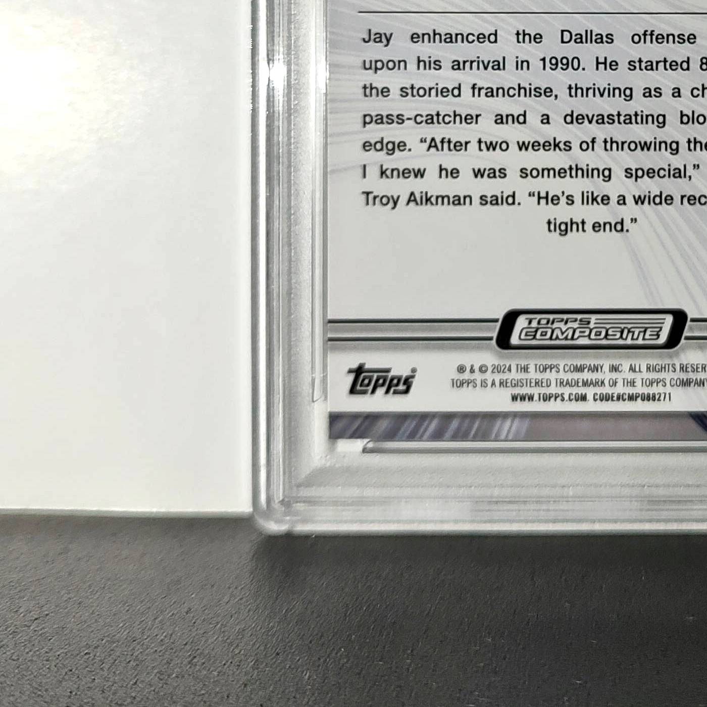 Jay Novacek 2023 Topps Resurgence 23/50 #74 Gold Power Surge PSA 10 Gem Mint