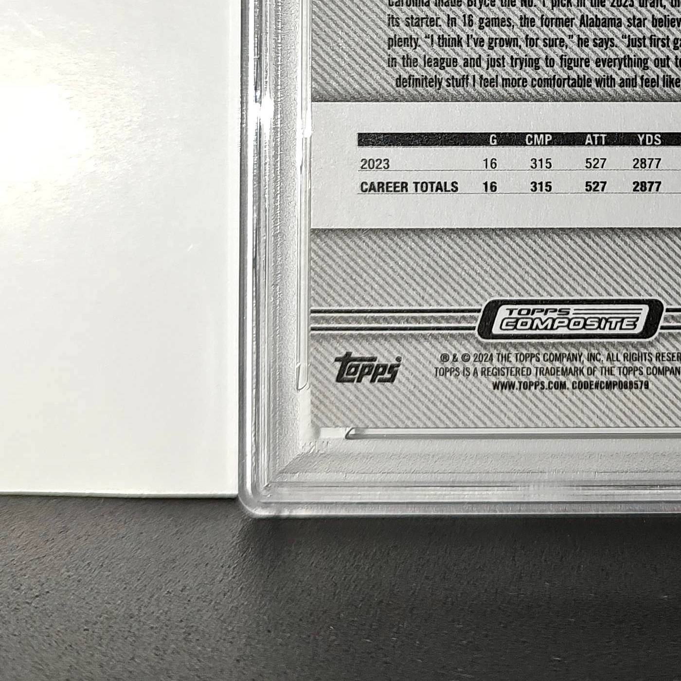 Bryce Young 2023 Topps Gallery #376 Card Carolina Panthers PSA 10 Gem Mint