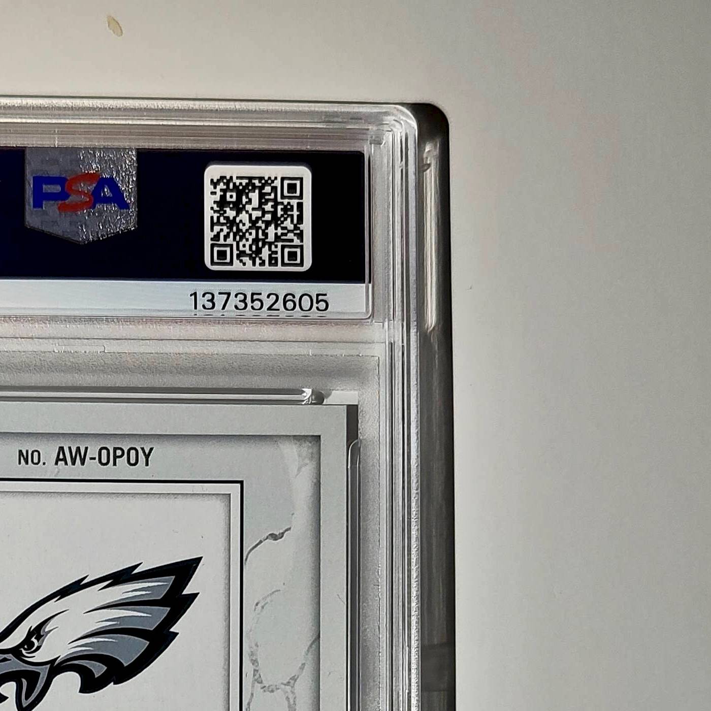 Saquon Barkley 2024 Panini NFL AP Offensive Player of the Year Eagles PSA 10 Gem