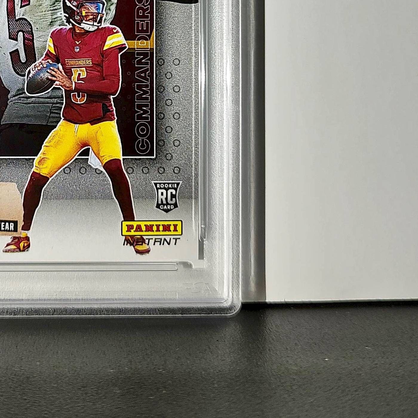 Jayden Daniels 2024 Panini NFL AP Offensive Rookie of the Year Commanders PSA 10