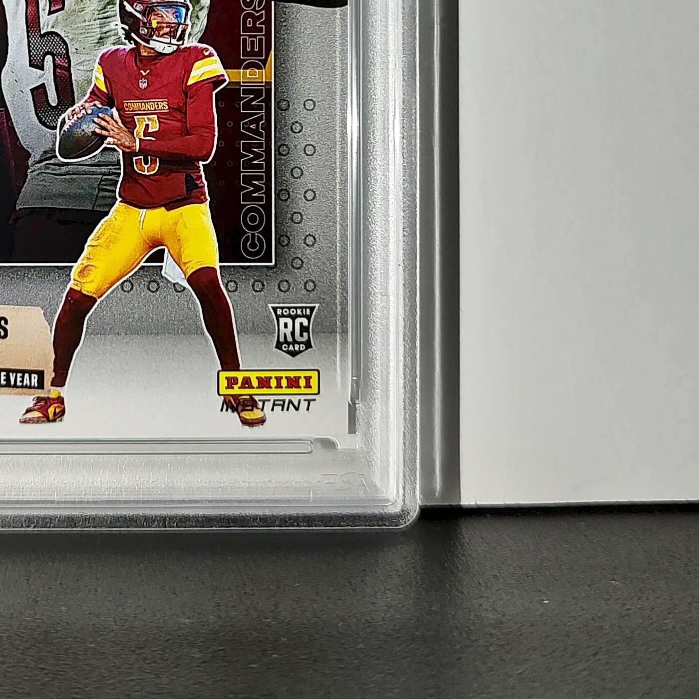 Jayden Daniels 2024 Panini NFL AP Offensive Rookie of the Year Commanders PSA 10