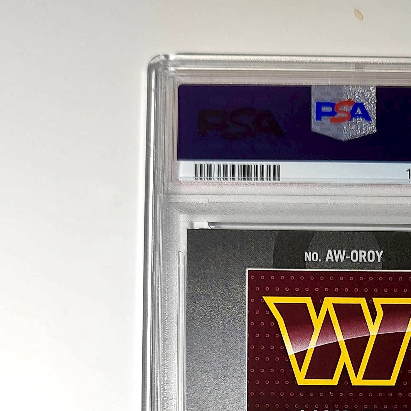 Jayden Daniels 2024 Panini NFL AP Offensive Rookie of the Year Commanders PSA 10