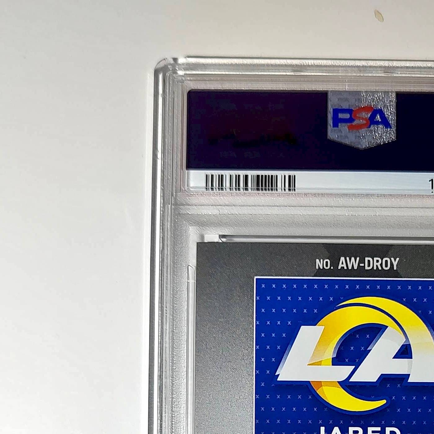 Jared Verse 2024 Panini NFL AP Defensive Rookie of the Year Rams PSA 10 Gem Mint