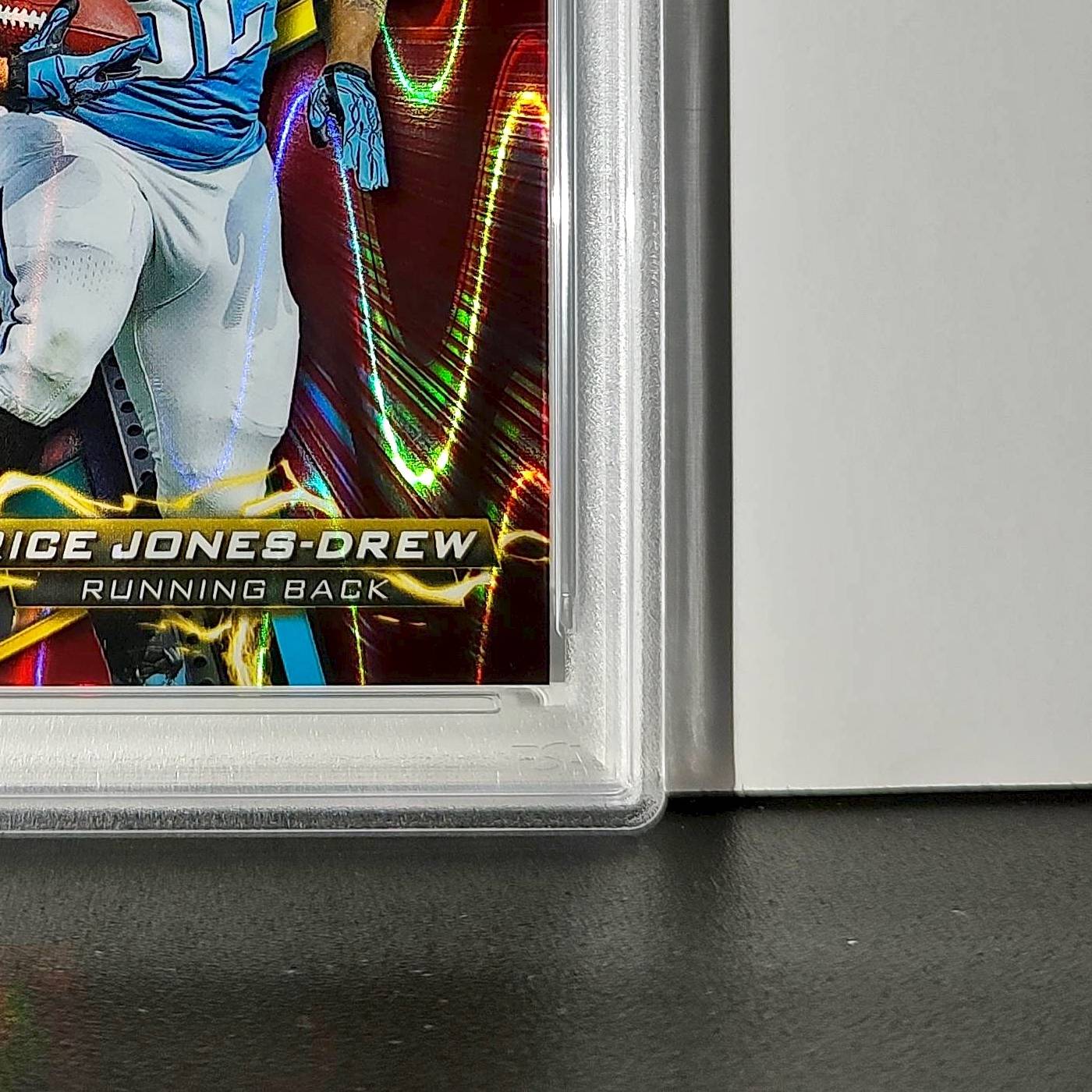Maurice Jones-Drew 2023 Topps #87 4/5 Resurgence Red Power Surge PSA 9 Mint
