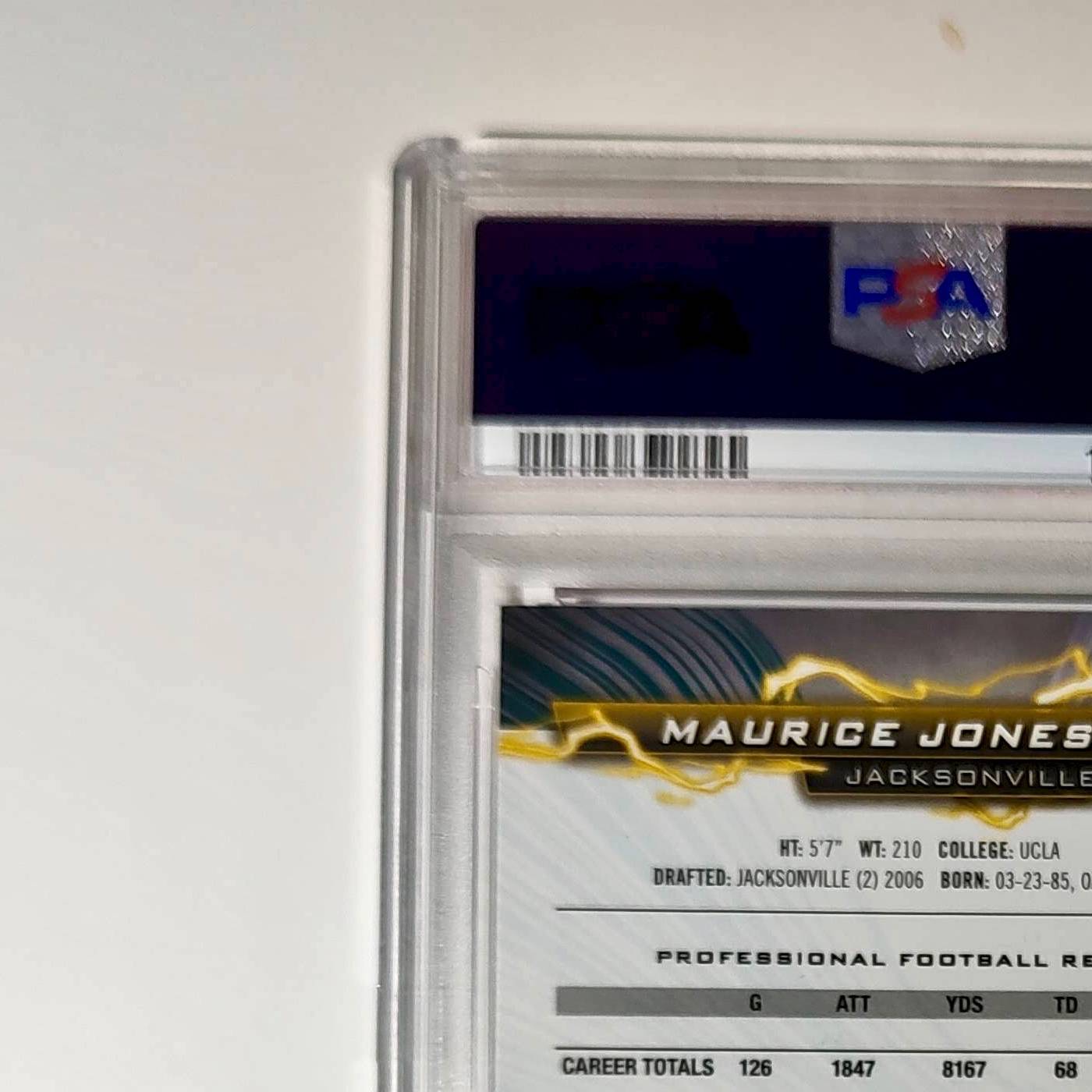 Maurice Jones-Drew 2023 Topps #87 4/5 Resurgence Red Power Surge PSA 9 Mint