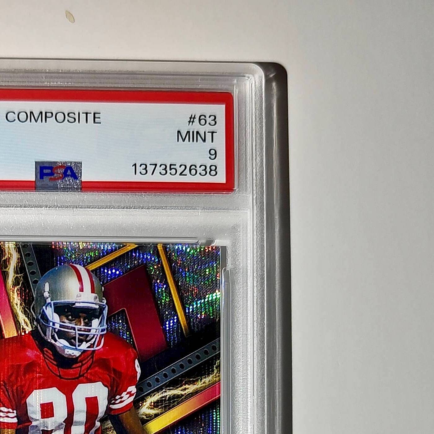 Jerry Rice 2023 Topps 244/249 Resurgence #63 Surge PSA 9 Mint