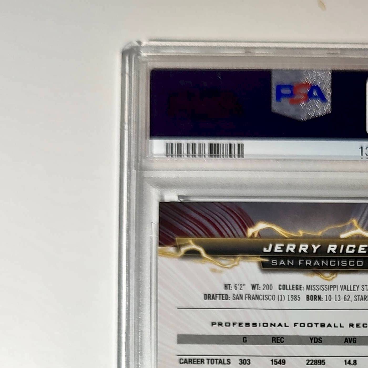 Jerry Rice 2023 Topps 244/249 Resurgence #63 Surge PSA 9 Mint