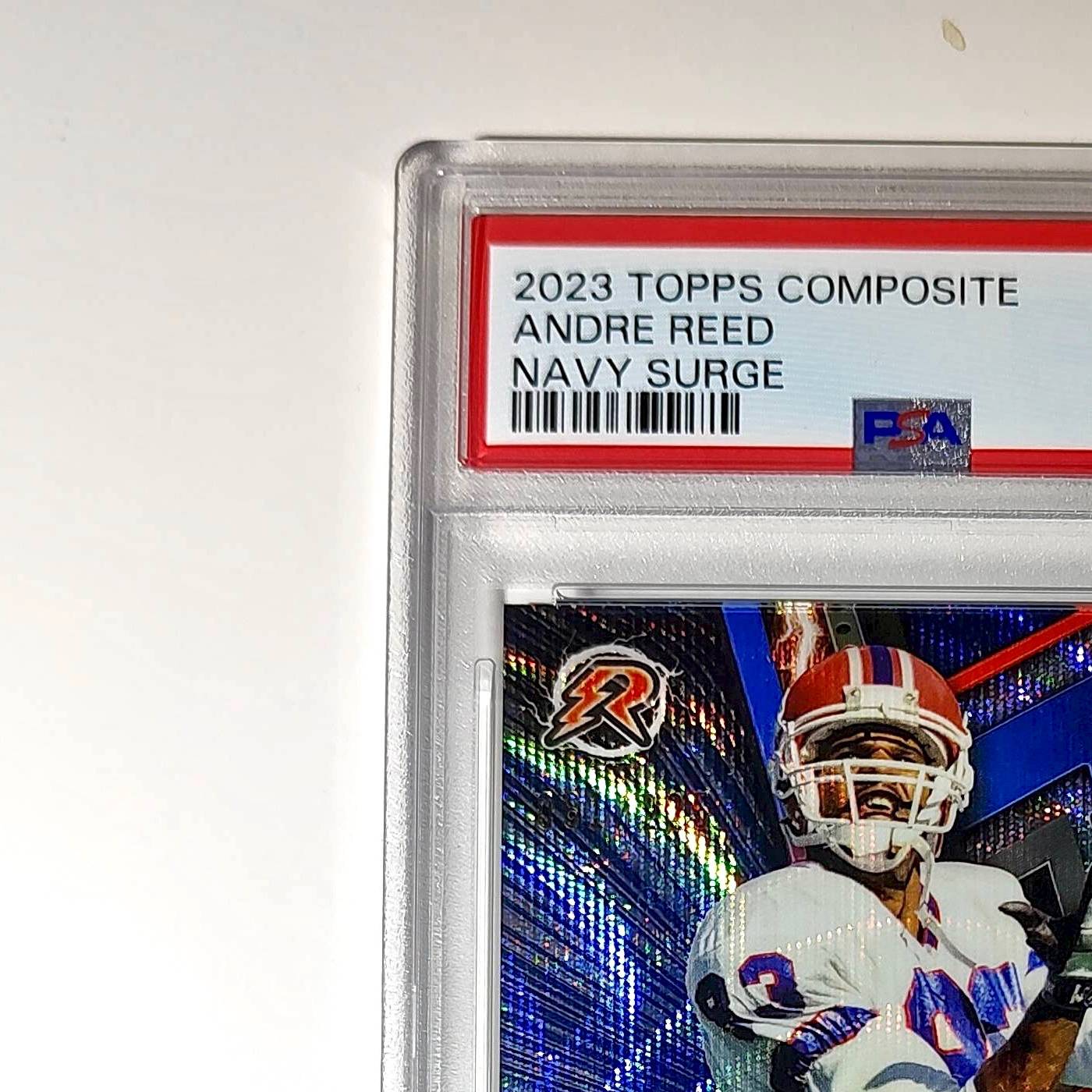 Andre Reed 2023 Topps 061/225 Resurgence #51 Navy Surge PSA 9 Mint