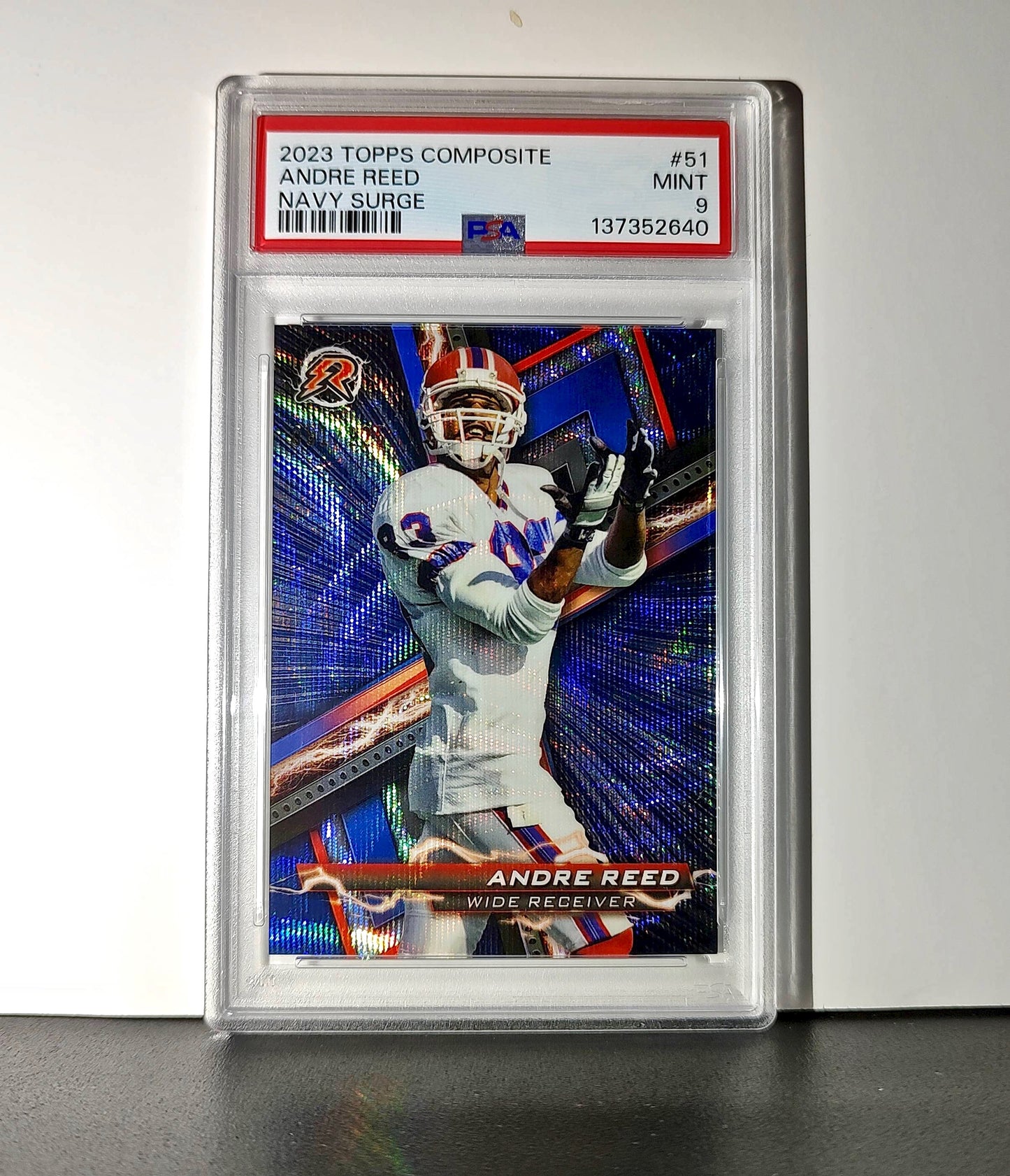 Sterling Sharpe 2023 Topps 025/325 Finest #186 Sky Blue Refractor PSA 10 Gem
