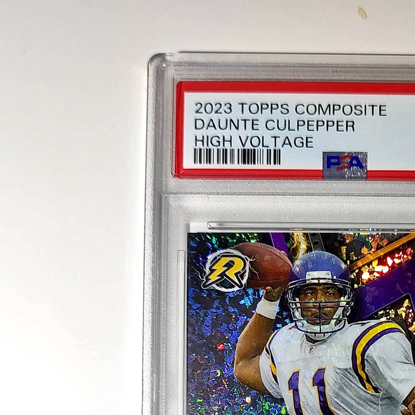 Daunte Culpepper 2023 Topps Resurgence #94 Blue and Orange Spark PSA 10 Gem Mint