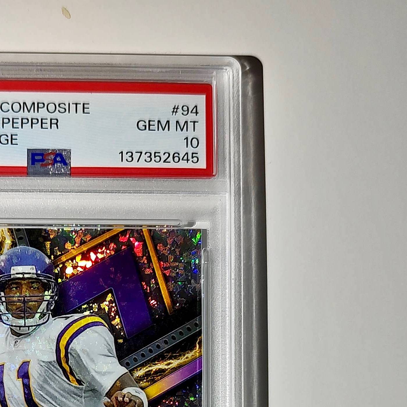 Daunte Culpepper 2023 Topps Resurgence #94 Blue and Orange Spark PSA 10 Gem Mint