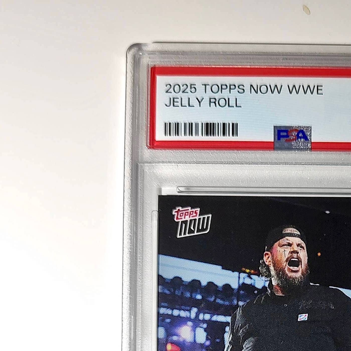 Jelly Roll 2025 Topps Now WWE #85 PSA 9 Mint