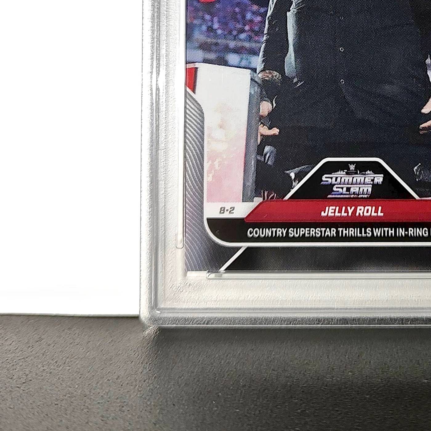 Jelly Roll 2025 Topps Now WWE #85 PSA 9 Mint