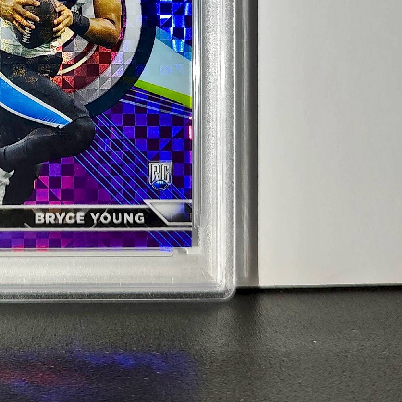 Bryce Young 2023 Topps Finest 069/150 Purple Checkerboard Refractor #158 PSA 10