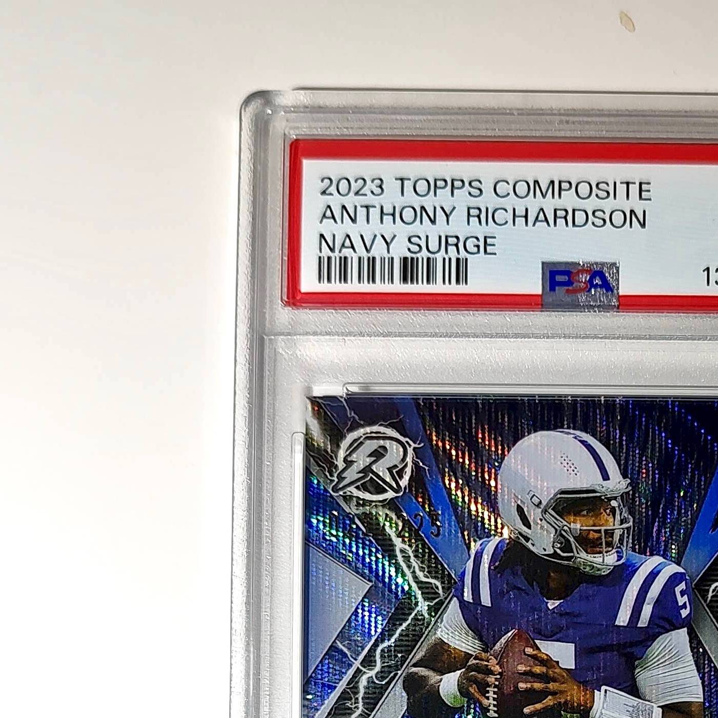 Anthony Richardson 2023 Topps Resurgence 021/225 Navy Surge PSA 10 Gem Mint
