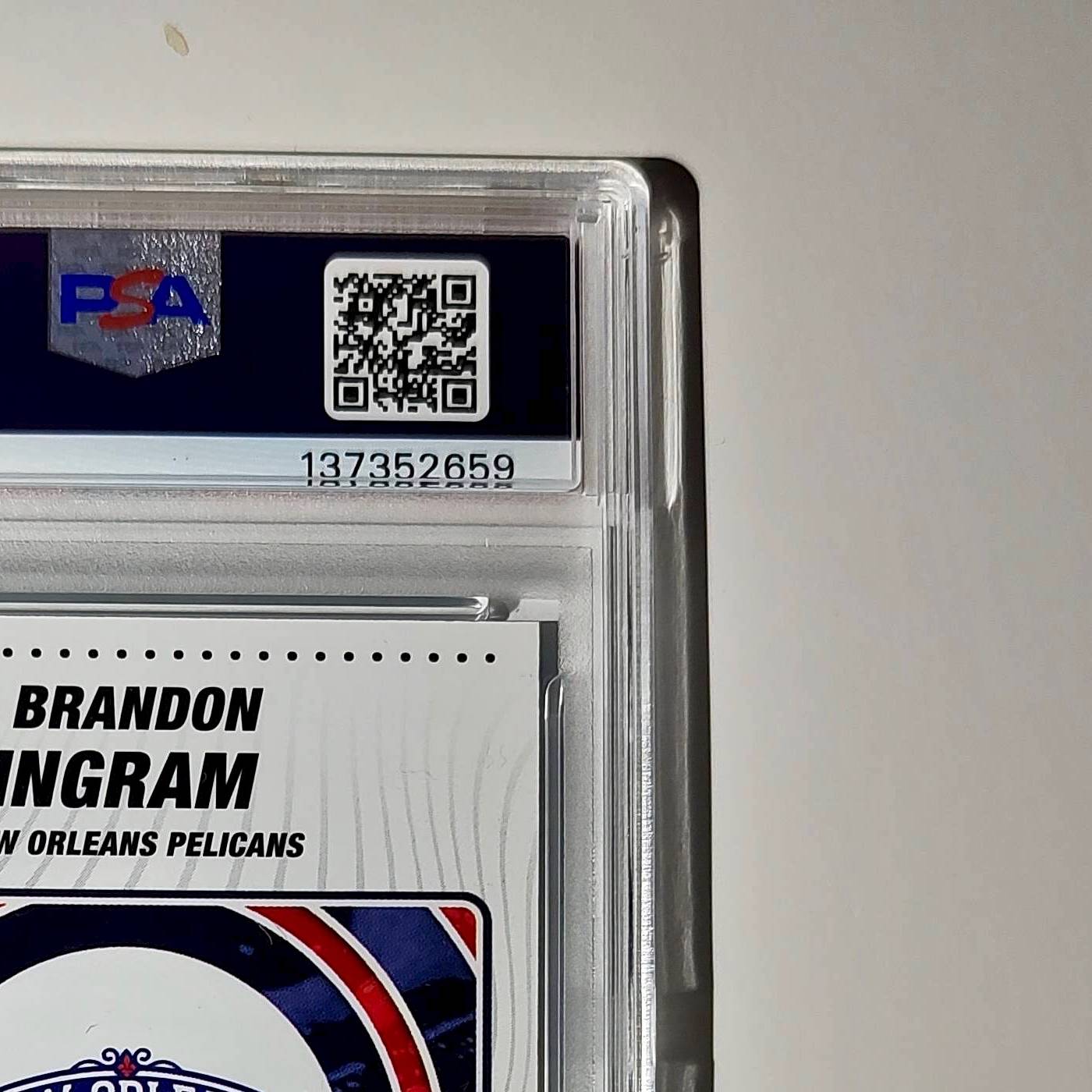 Brandon Ingram 2023-24 Panini Sticker Cards #37 111/200 Blue Foil PSA 7 NM