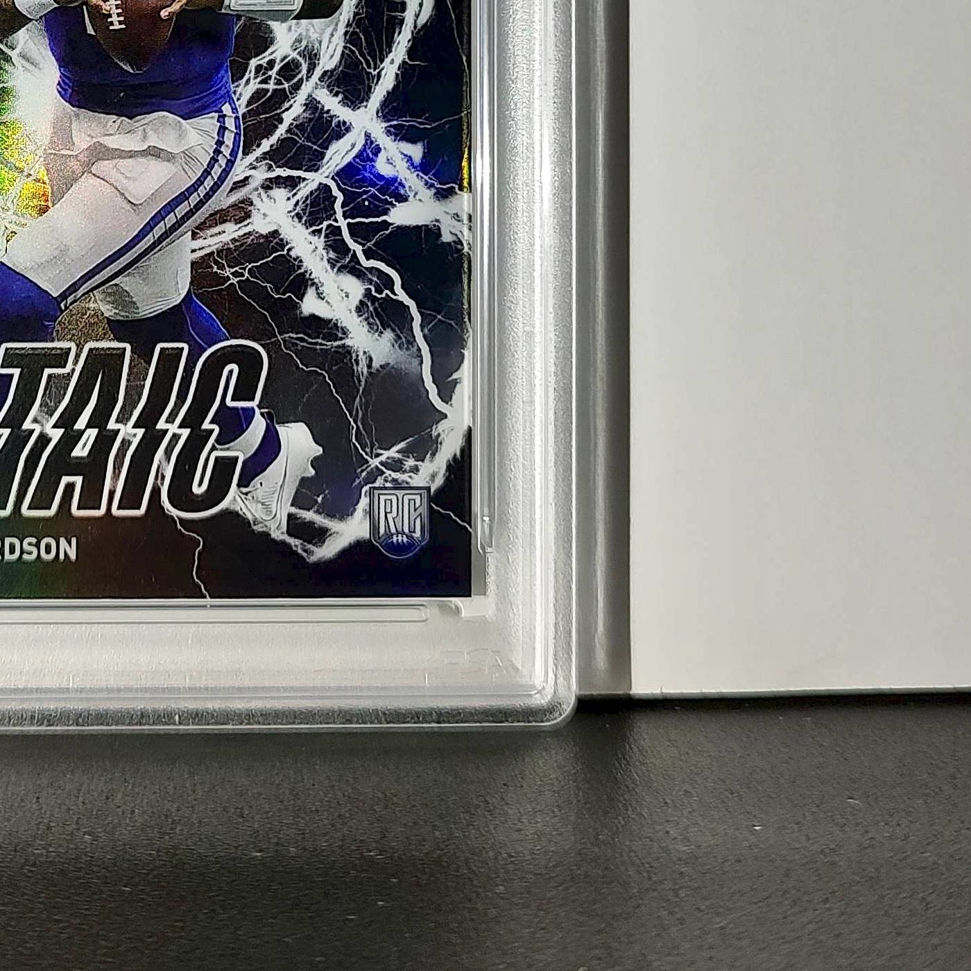 Anthony Richardson 2023 Topps Resurgence Voltaic #RV-3 Refractor PSA 10 Gem Mint