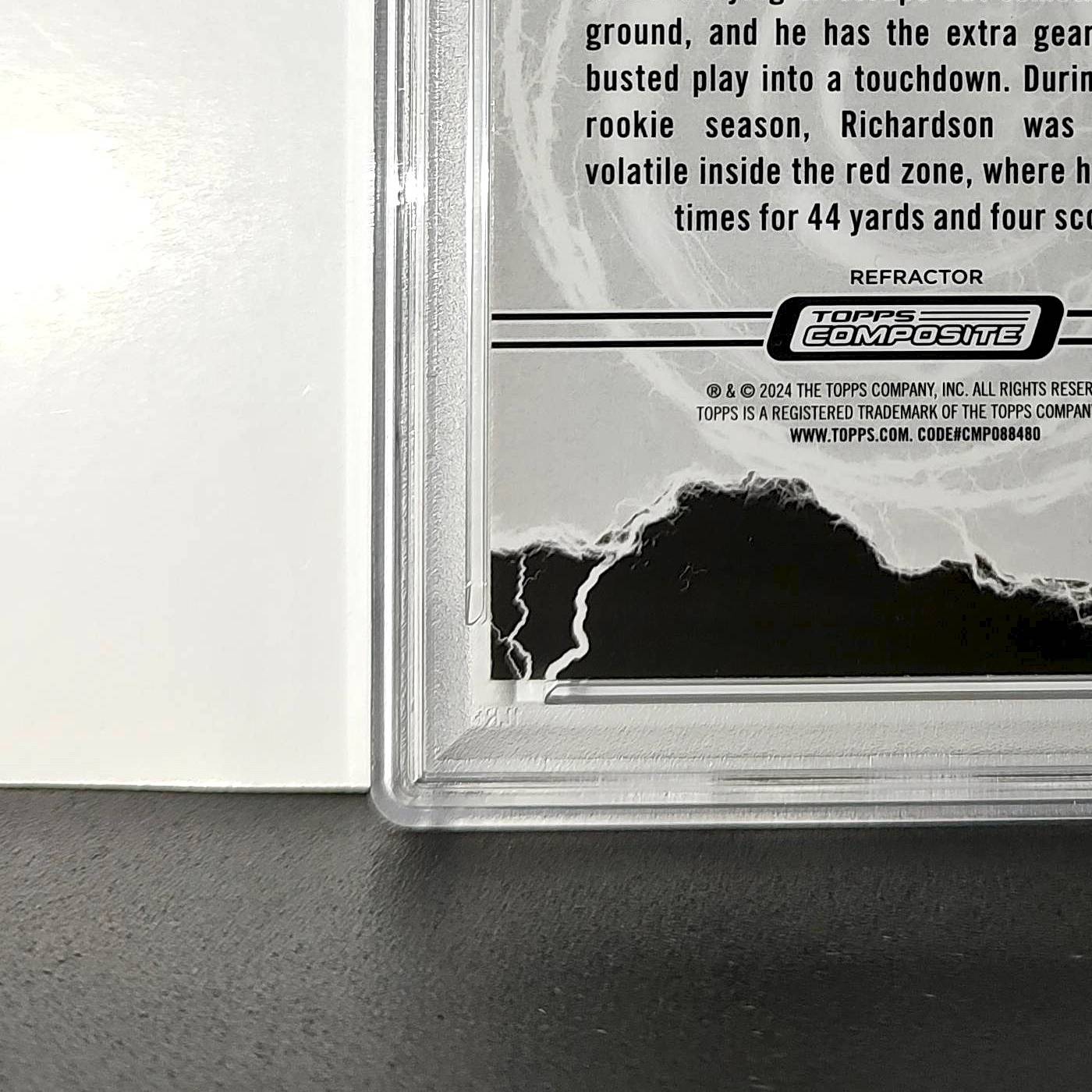 Anthony Richardson 2023 Topps Resurgence Voltaic #RV-3 Refractor PSA 10 Gem Mint