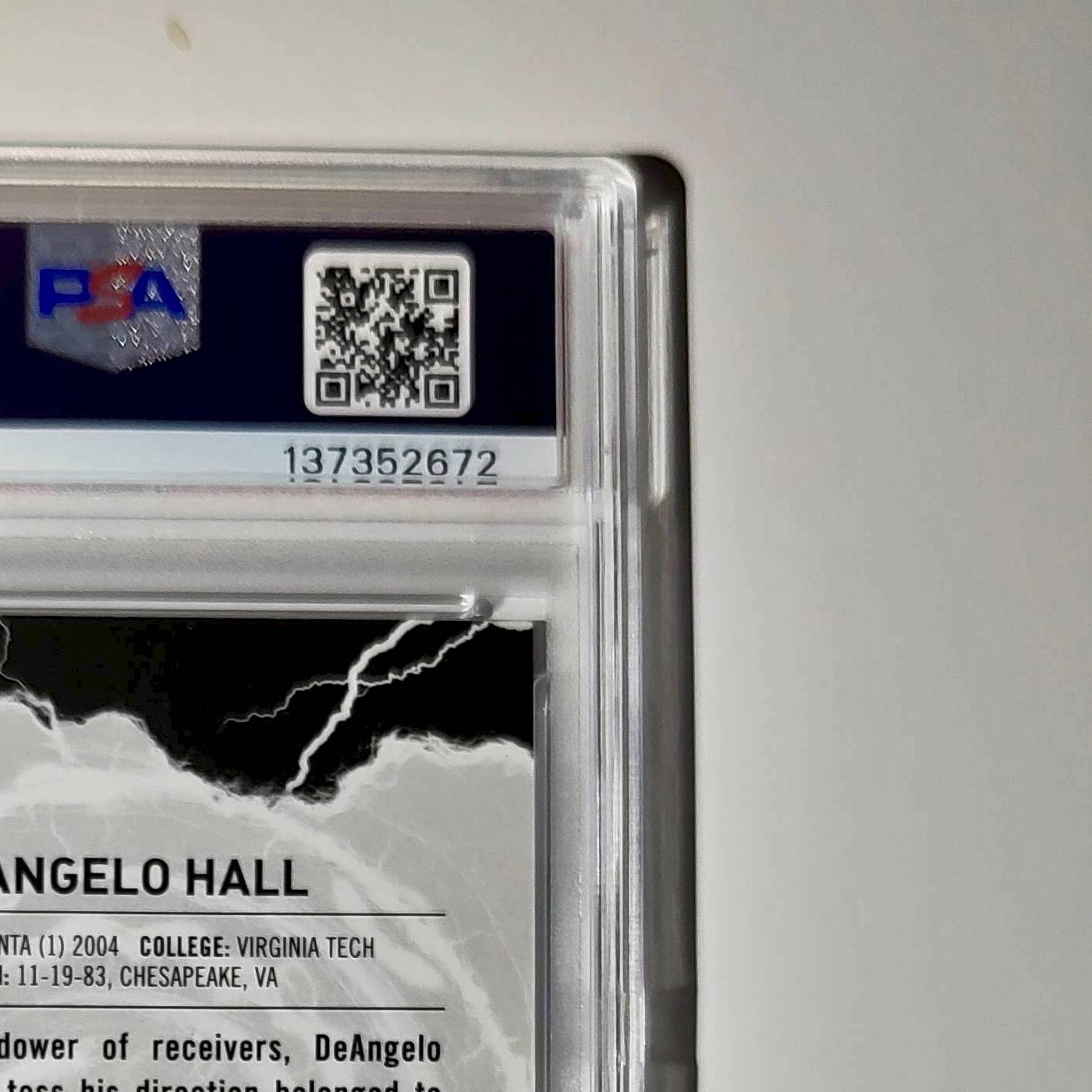 DeAngelo Hall 2023 Topps Resurgence Voltaic 29/50 Gold Power Surge PSA 10 Gem