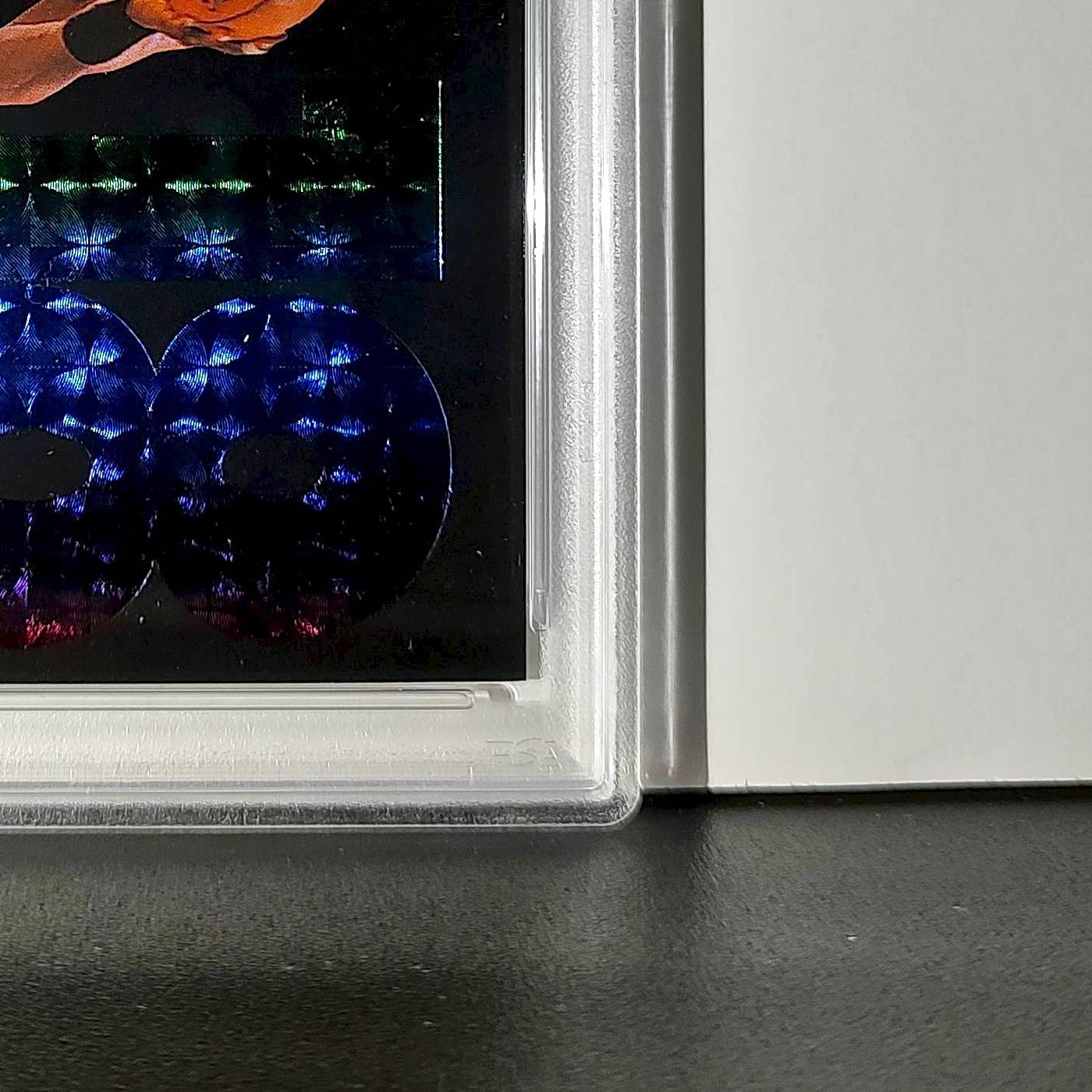 Patrick Ewing 1994 NBA Hoops Big Numbers #BN4 Rainbow PSA 8 NM-MT