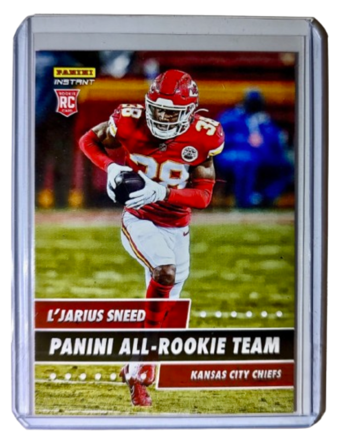 L'Jarius Sneed 2020 Panini All-Rookie Team NFL #20 Card 1/648 Kansas City Chiefs