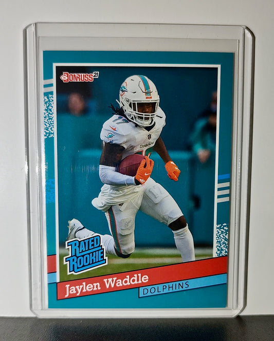 Jaylen Waddle 2021 Panini NFL Rated Rookie Retro #6 Rookie Card 1/2231
