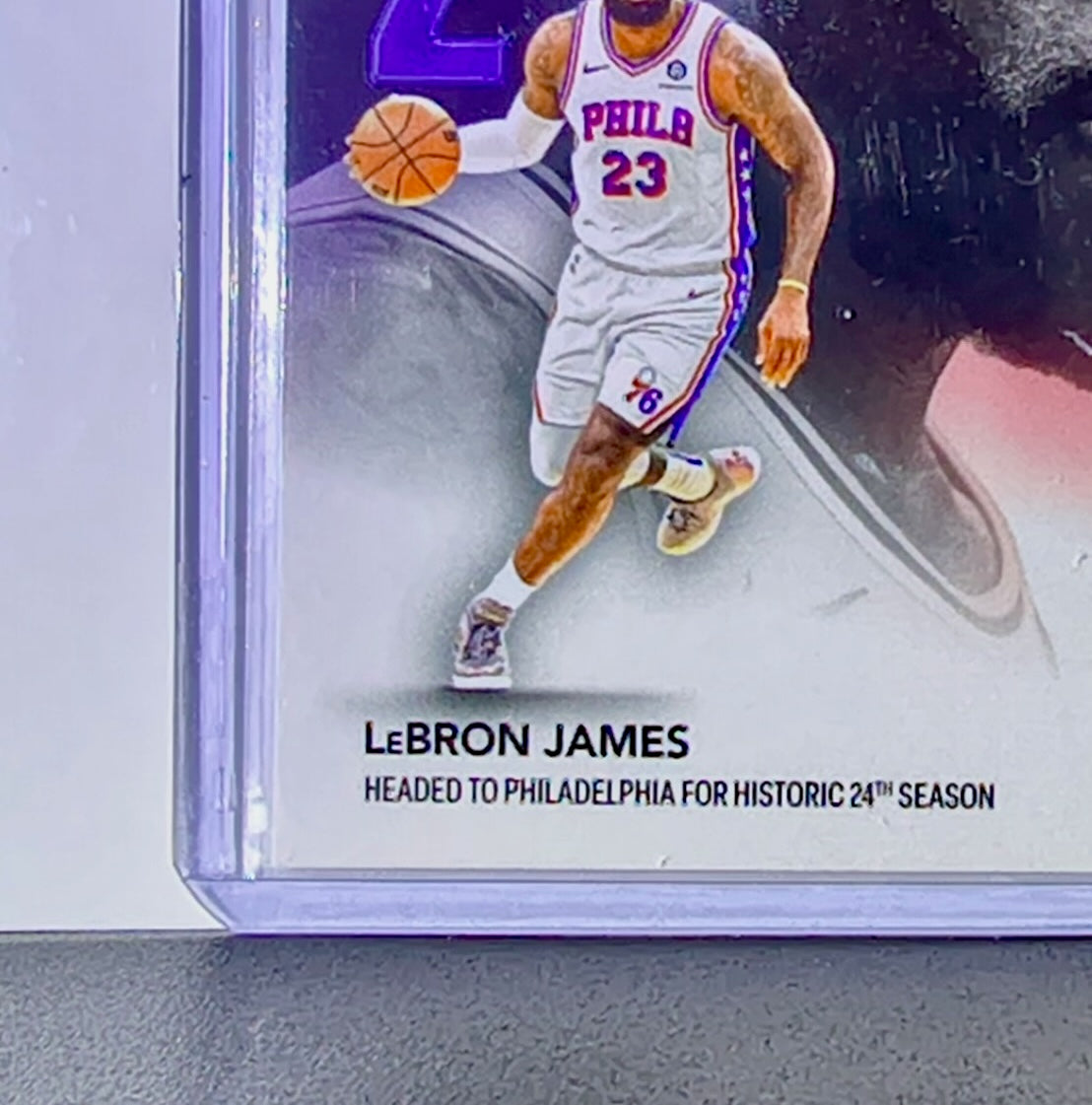 LeBron James 2026-27 Topps Now NBA Basketball Card Philadelphia 76ers