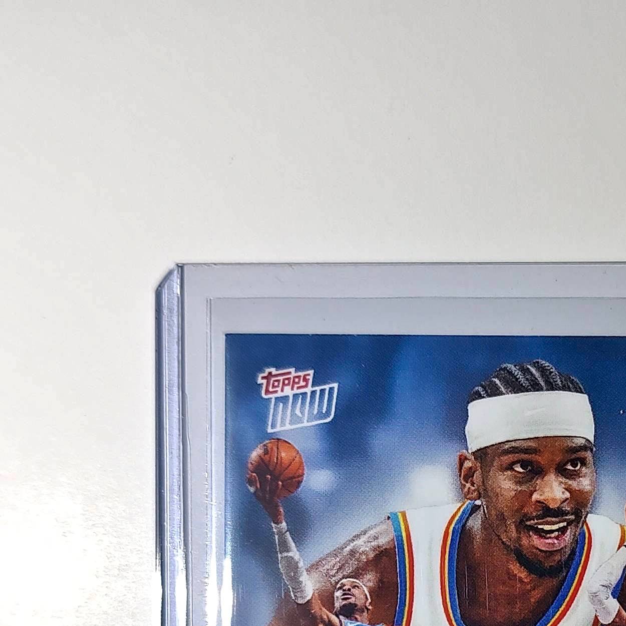 Shai Gilgeous-Alexander 2025-26 Topps Now MVPA Most Valuable Player Card Oklahoma City Thunder
