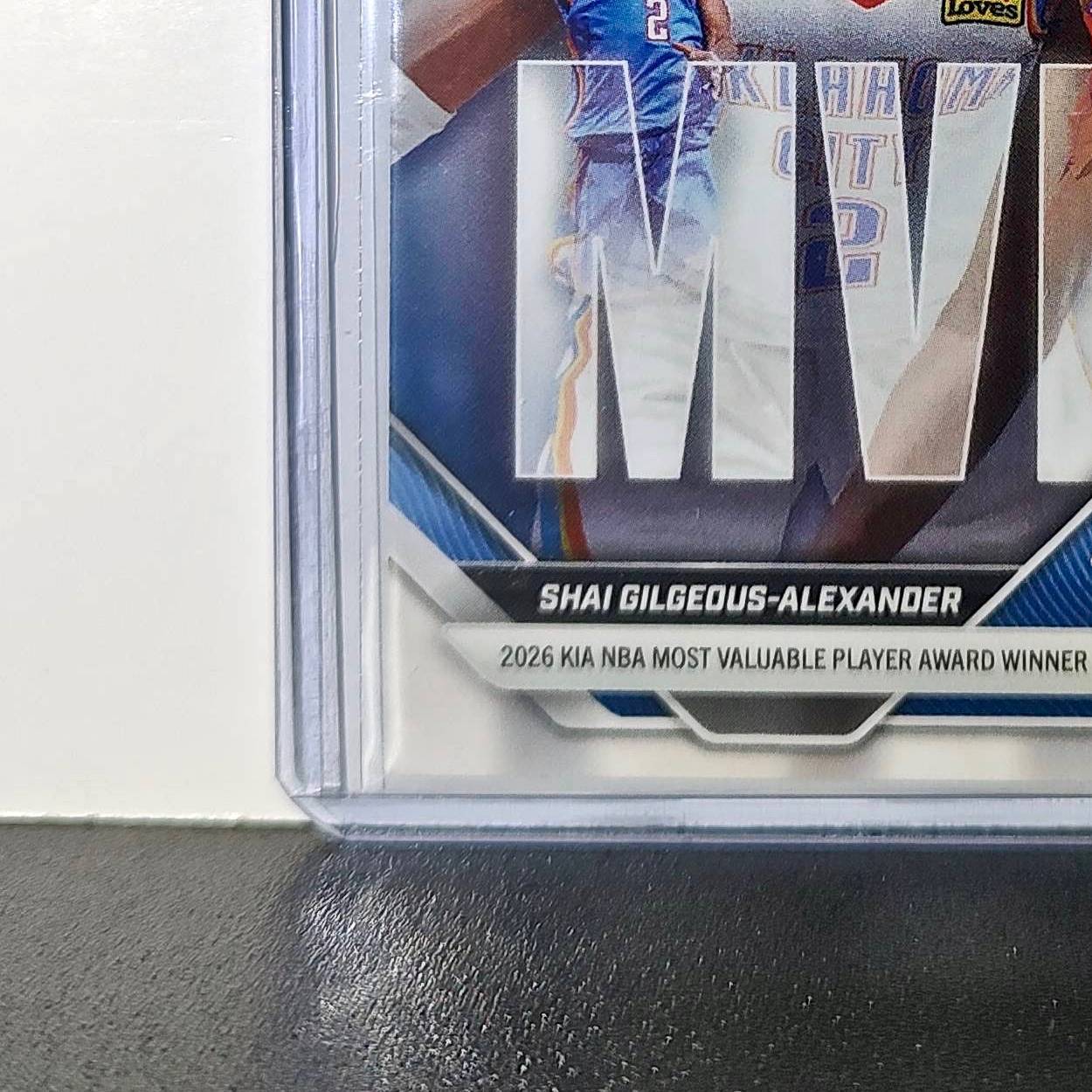 Shai Gilgeous-Alexander 2025-26 Topps Now MVPA Most Valuable Player Card Oklahoma City Thunder