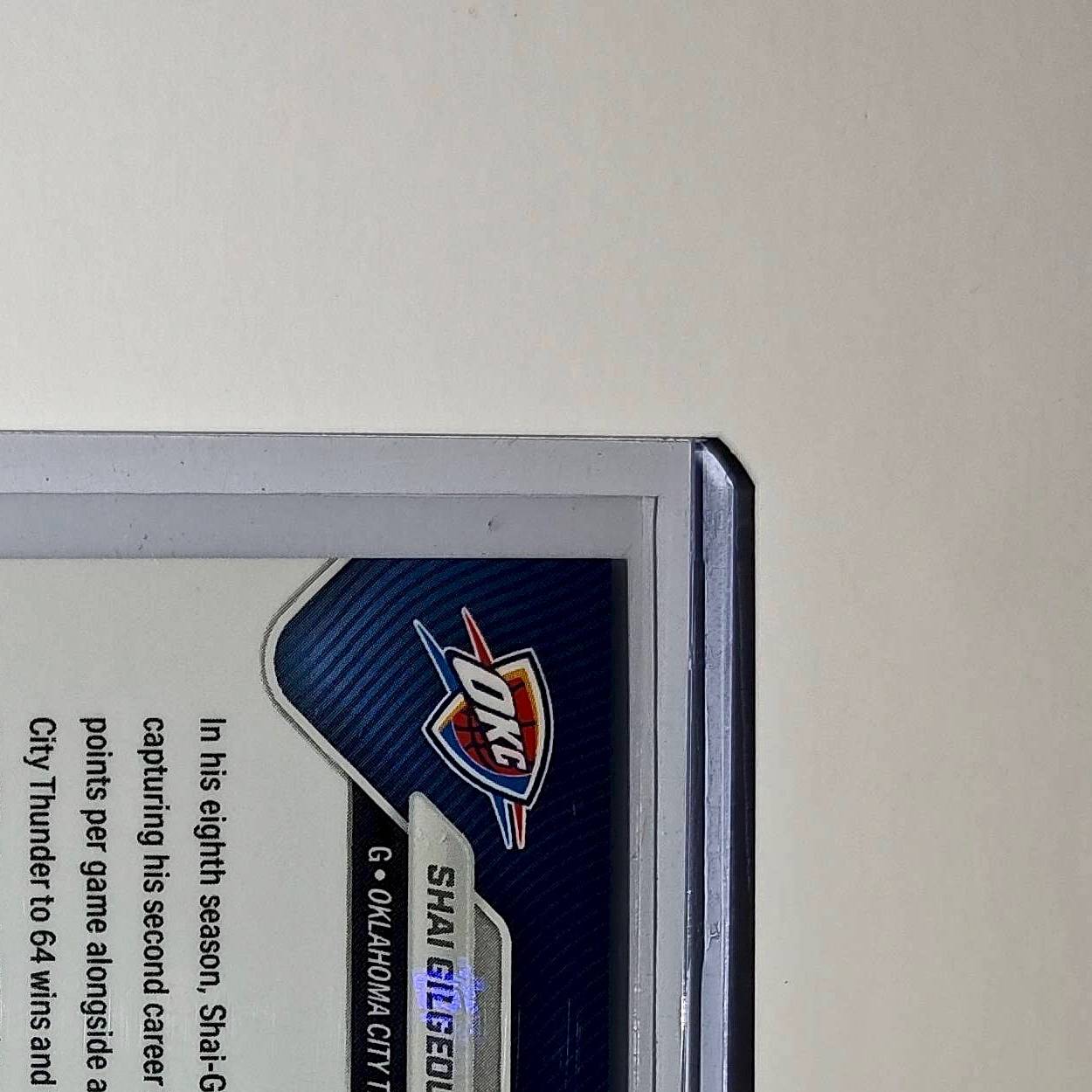 Shai Gilgeous-Alexander 2025-26 Topps Now MVPA Most Valuable Player Card Oklahoma City Thunder