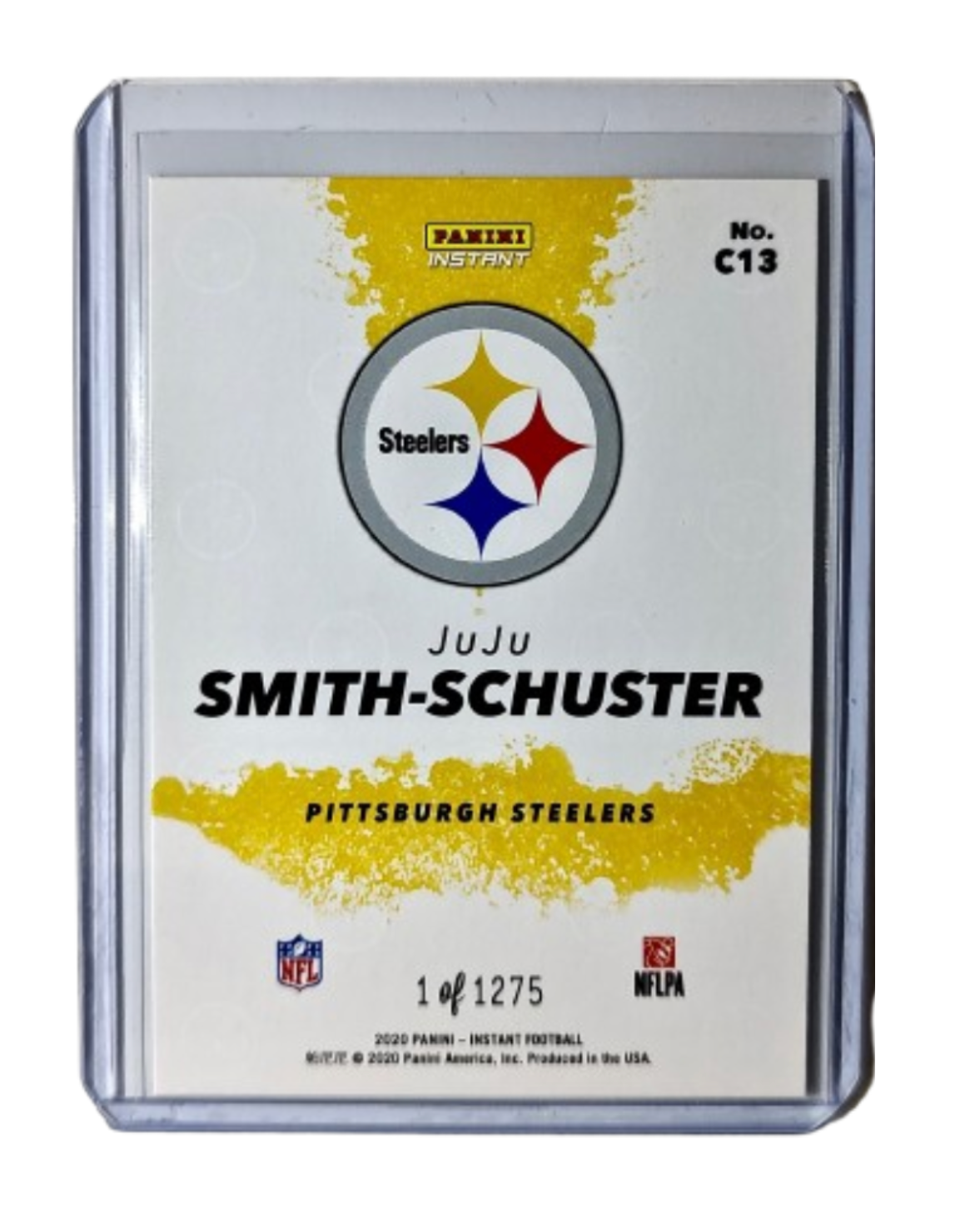 JuJu Smith-Schuster 2020 Panini NFL Instant My City #13 Football Card 1 of 1275