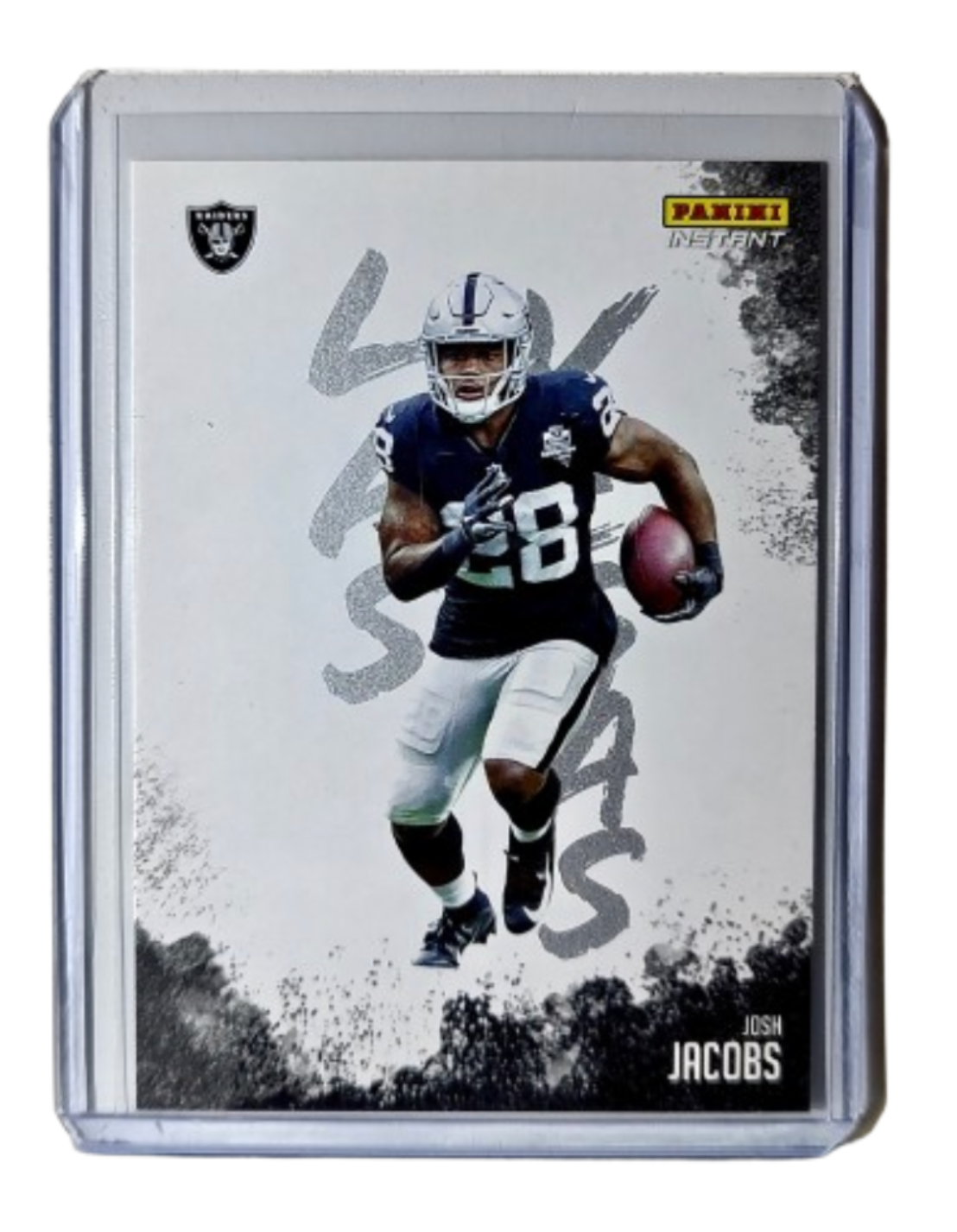 Josh Jacobs 2020 Panini NFL Instant My City #12 Football Card 1 of 1275