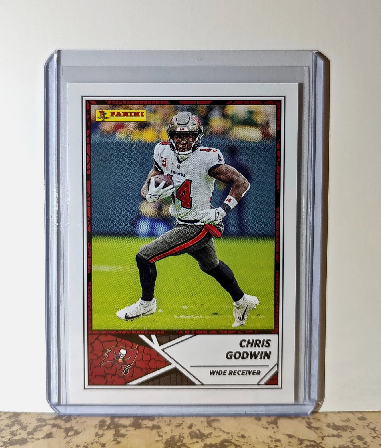 Chris Godwin 2024 Panini NFL #42 Sticker Card Tampa Bay Buccaneers