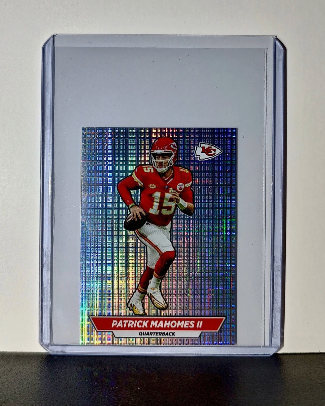 Patrick Mahomes II 2024 Panini NFL Sticker #250 Foil Kansas City Chiefs