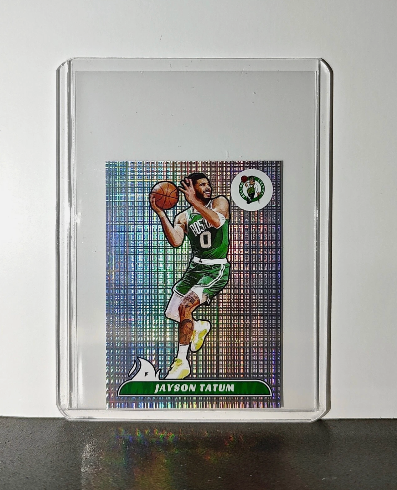Jayson Tatum 2024-25 Panini NBA #123 Sticker Card Boston Celtics