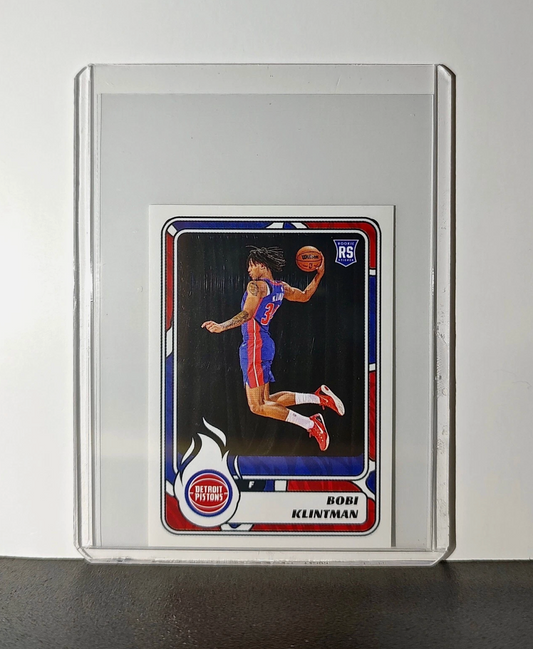 Bobi Klintman 2024-25 Panini NBA #187 Sticker Card Detroit Pistons